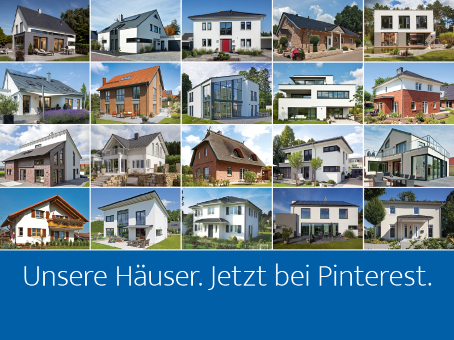 Lassen Sie sich von unseren Häusern nun auch auf Pinterest insperieren. (Foto: BAUMEISTER-HAUS)