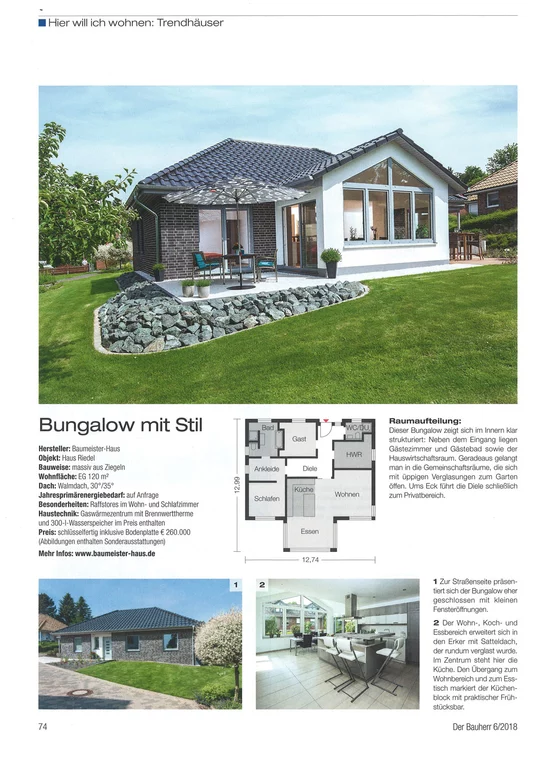 Bungalow mit Stil