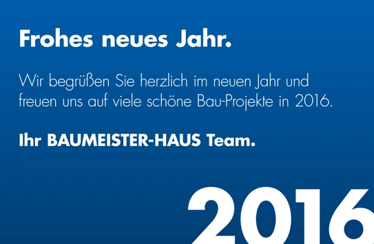 Wir wünschen ihnen ein frohes neues Jahr