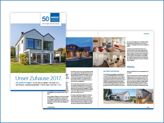 50 Jahre BAUMEISTER-HAUS: Das Jubiläumsmagazin