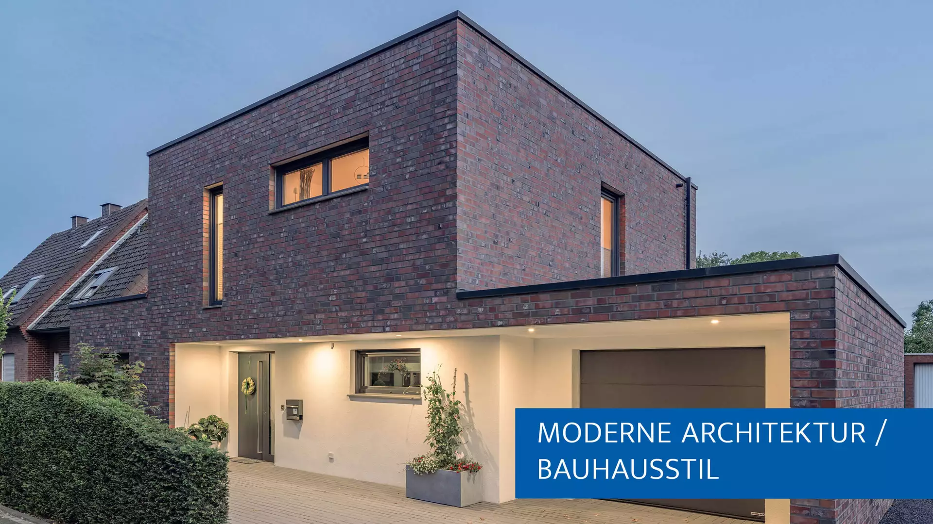 Kundenhaus Familie Jung von BAUMEISTER-HAUS ist in der Kategorie moderne Architektur/Bauhausstil bei den Hausbau Design Awards 2024 nominiert