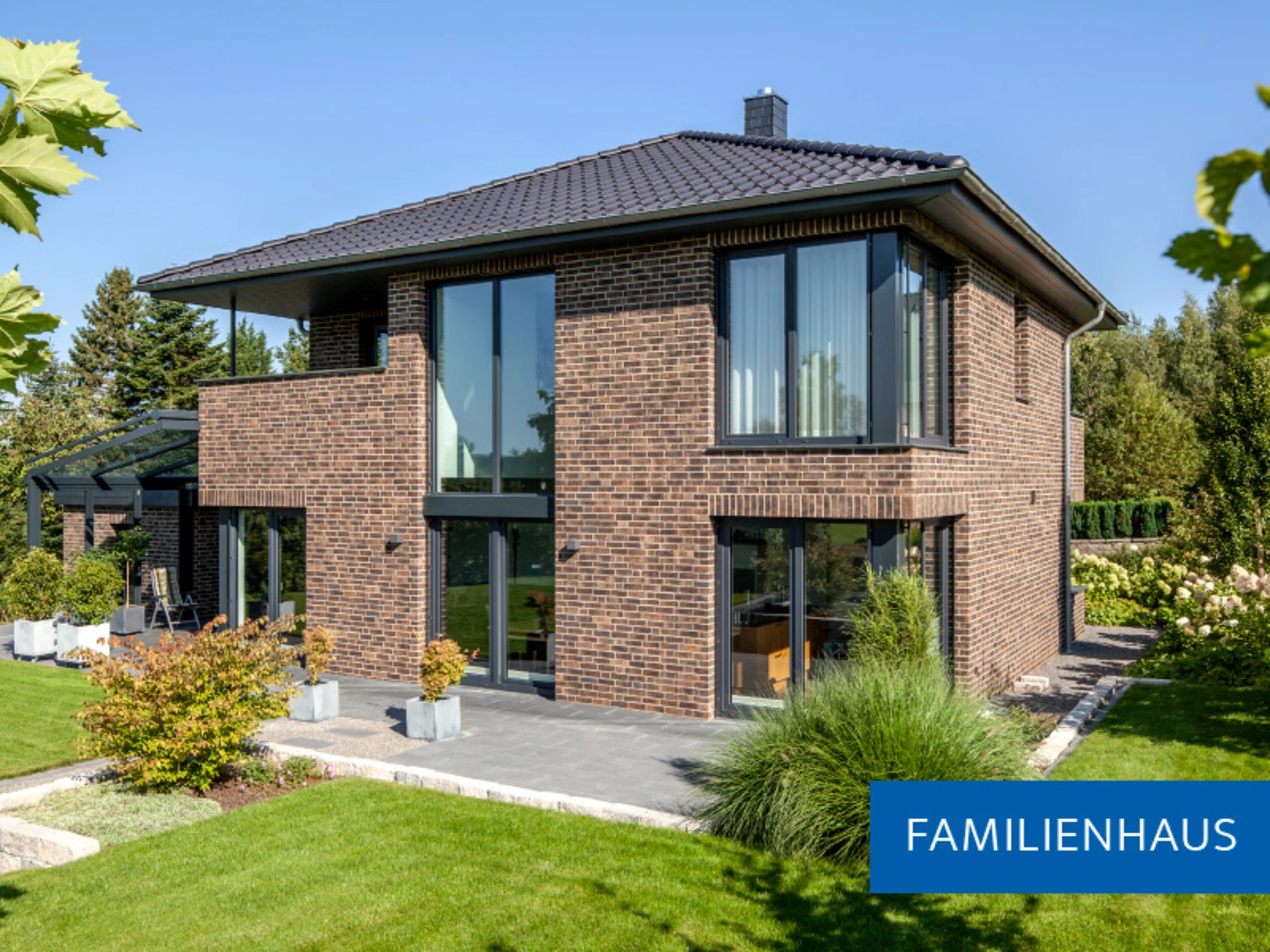 Haus Jessen als nominiertes Haus der Kategorie "Familienhaus" zur Abstimmung des Haus des Jahres 2018 im Magazin "FamilyHome". (Foto: © BAUMEISTER-HAUS)